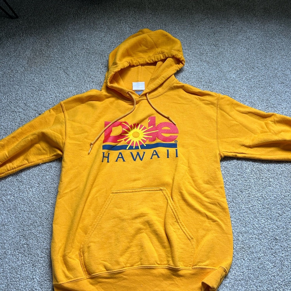 Yellow Dole Hawaii Hoodie